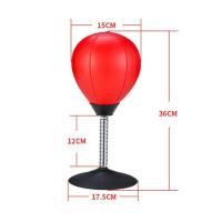 Bola de boxeo de escritorio de PU para aliviar el estrés, bolsa de boxeo de entrenamiento de velocidad de lucha, Muay Tai MMA - details 27