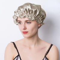 Gorro de Sueño de Seda de Lujo Talla Grande 100 Gorros para Perdida de Cabello para Mujeres - details 14