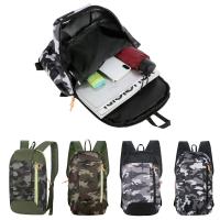 Mochila ultraligera impermeable para exteriores para hombre y mujer, morral escolar de gran capacidad para ordenador portátil, C - details 4