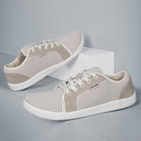 Zapatos anchos antideslizantes para hombre, calzado de punta ancha para exteriores, Zapatillas de malla informales, minimalista - details 1