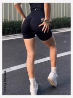 Movimiento de mujeres Yoga sin pantalones cortos de cintura alta Pantalones de deporte Fitness gran elasticidad transpirables cortos APJ - details 28