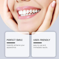 El conjunto de dentaduras cosméticas mejora la sonrisa de belleza y las dentaduras están hechas de un material cómodo. - details 5