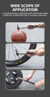 WEST BIKING-bomba portátil de aleación de aluminio para bicicleta, válvula Schrader Presta, Inflador de neumáticos con destornillador, herramienta de 80 PSI, accesorios para bicicleta - details 9
