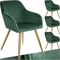 Sillas de Comedor Ergonómicas y Versátiles Juego de Sillas Tapizadas en Terciopelo - details 56