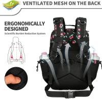 Mochila Táctica de 45 L Bolsa de Viaje Impermeable Adecuada Para Montañismo Acampada y Senderismo - details 4