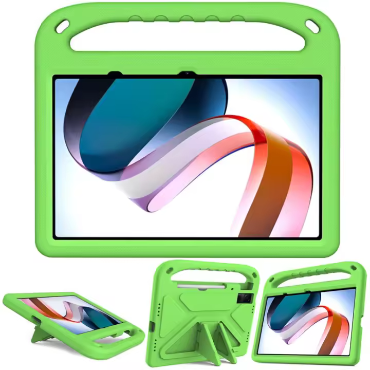Funda de Goma EVA Segura para niños, carcasa with soporte para Xiaomi Pad 6, 5 Pro, Redmi Pad 10,6, 2022, SE, 11 cargadores, prueba de golf, Mi Pad 4 Plus - 1