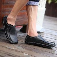 Mokasin de alta calidad y de moda, cómodo cuero para conducir, casual + zapatos para hombres - details 7