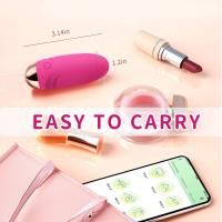 Consolador inalámbrico con aplicación Bluetooth, vibrador, estimulador de clítoris, masajeador de punto G, huevo vibrador, Juguetes sexuales para mujeres y adultos - details 9