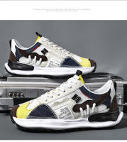 Nuevos zapatos deportivos de malla antideslizantes y transpirables con parches, suelas gruesas y mayor durabilidad para correr. - details 20