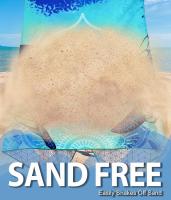 Una toalla de playa súper grande antiarena de fibra ultrafina con estampado de doble cara para adultos - Accesorio de playa de gran tamaño de secado rápido, viajes, piscina, yoga, artículo esencial de manta de camping, artículo ligero imprescindible, rega - details 1