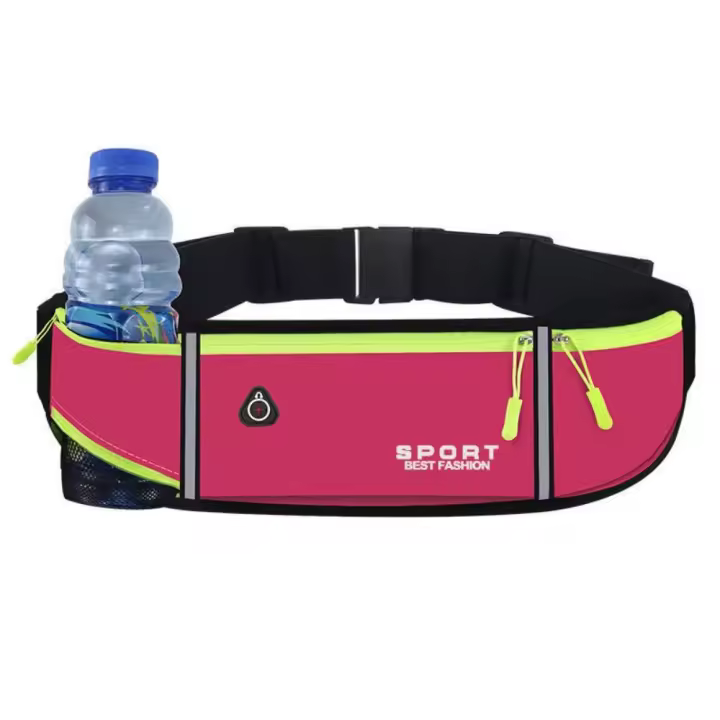 Riñonera impermeable para correr, bolsa ligera Invisible para correr, maratón, cinturón ajustable portátil para correr, gimnasio - 1