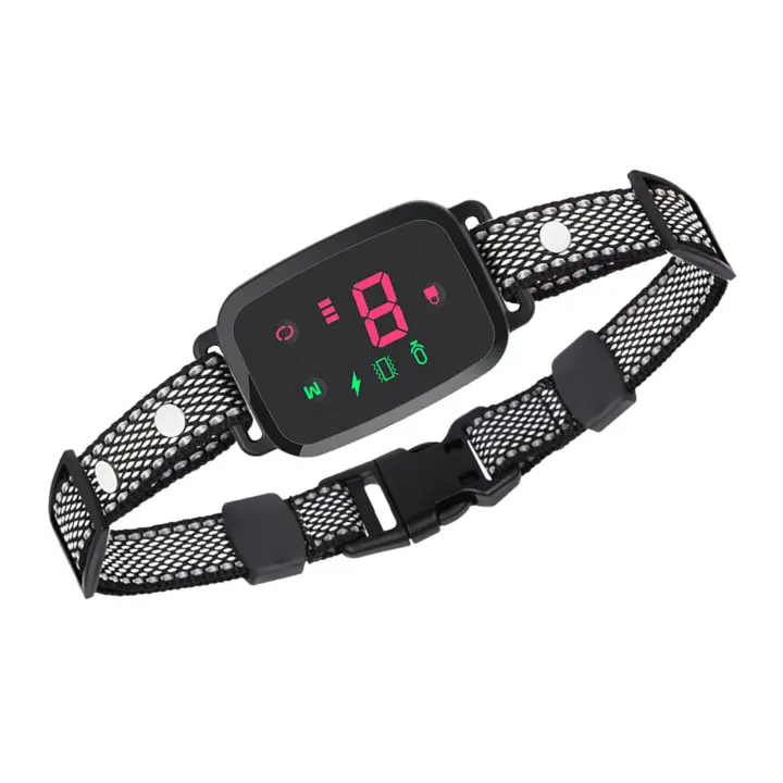 Collar antiladridos de Control automático, pantalla a Color de moda con ajuste humanizado más seguro, apto para perros, entrada - 1