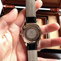 Reloj de Lujo UTHAI Automático Correa de Cuero Impermeable Reloj de Cuarzo Elegante para Hombres - details 4