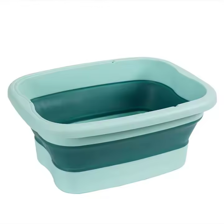BIT Cubo de Masaje de Pies Plegables Baño de Spa Portátil para Hogar Tubo de Baño de Pedicura - 1