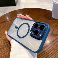 Funda de teléfono magnética transparente para iP A prueba de golpes con material PC+TPU - details 6