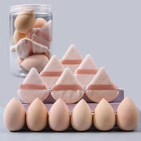 Juego de esponjas de maquillaje triangulares antiadherentes multifuncionales en lata, KOSSHOW de alto rebote 6cm 12uds - details 1