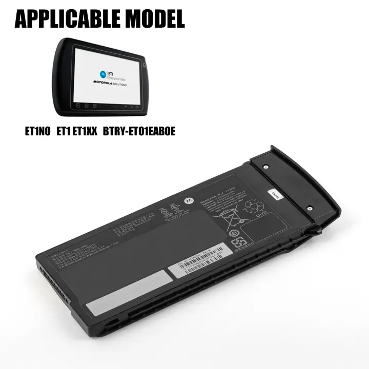 Batería de mesa para MOTOROLA ET1N0 ET1 BTRY-ET01EAB0E,82-149690-01 82-158261-01 - 1