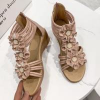 Sandalias de moda para mujer, zapatos informales con tacones de cuña - details 2