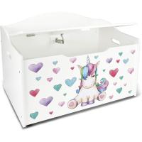 Caja de Juguetes Blanca con Almacenamiento Tamaño 68 x 42 x 46 Ideal para Dormitorio de Niños - details 17