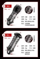 Leten-extensor de picos suaves y gruesos reutilizables, anillo de funda para condón, juguetes de agrandamiento para hombres, tienda sexual erótica - details 2