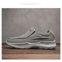 Zapatos de hombre, zapatos de lona cómodos, mocasines transpirables, zapatos deportivos para caminar para hombre, zapatos deportivos casuales de moda para hombre - details 10
