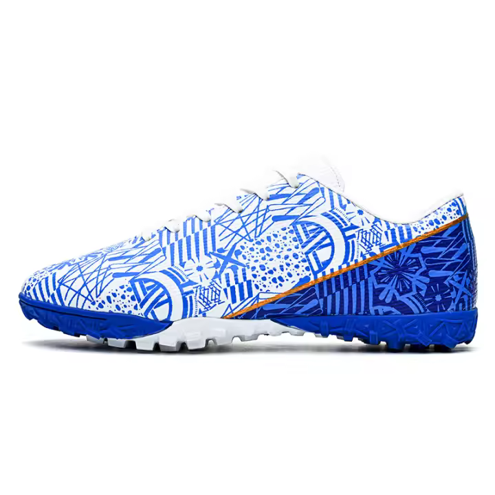 Zapatos de fútbol para hombre, tacos de fútbol, zapatillas bajas con cordones, antideslizantes - 1