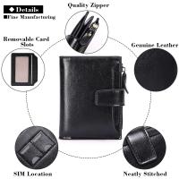 Cartera pequeña para Mujer, tarjeta Bloqueo RFID, Billetera de Cuero, regalos originales para mujer - details 17