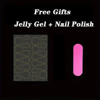 10Pcs Uñas Postizas Presión En Mano Diseño De Ojo De Gato Rojo Y Rosa Completo Cubierta Cortas De Alergias Material De Resina Uñas Falsas Pure Color Wearables - details 3