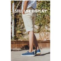 Zapatos de Lona de Verano para Hombre Cómodos, Suaves, Transpirables, Antideslizantes, Planos Informales - details 12