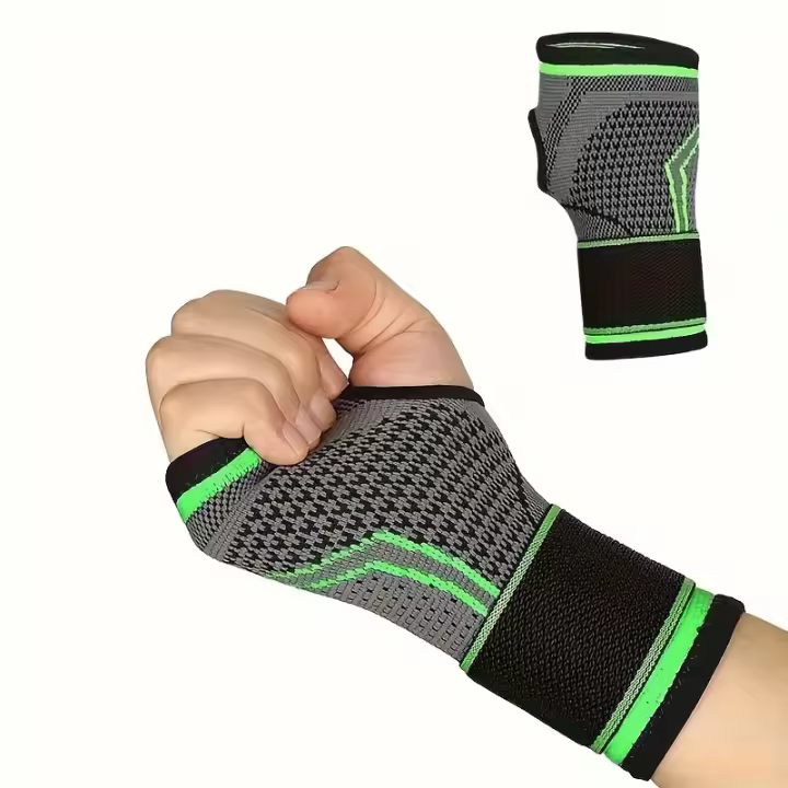 Correa de compresión para muñeca, accesorio para soporte durante el fitness, levantamiento de pesas y recuperación, 1 piezas - 1
