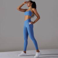 Conjunto de Yoga para Mujeres Sports Bra con Bolsillos, Leggings de Levantamiento de Glúteos, Zapatillas de Correr - details 25