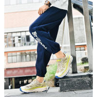 Nuevos zapatos de suela gruesa para hombre, calzado deportivo de moda para correr con absorción de impactos - details 21