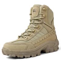 Botas de Combate de Desierto para Hombres Suela Antideslizante Ideal para Senderismo, Caza, Trabajo - details 2
