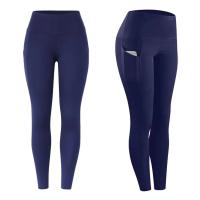 Body de gimnasio de entrenamiento push-pull de cintura alta con bolsillo lateral para mujer, pantalones deportivos para correr y yoga - details 1