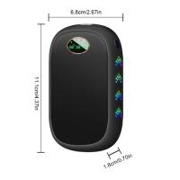 Calentadores de manos 2 en 1 recargables, 2 piezas, 5000mAh, calentador de manos eléctrico magnético, 3 niveles de calor - details 14