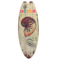 Tabla de surf colgante de madera para playa, decoración de pared de Bar Tropical temática de verano, bienvenido al Paraíso, letrero de puerta para habitación del hogar - details 8