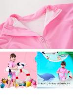 Conjunto de Natación de Moda para Niñas Pequeñas 2025 Traje de Baño de Surf con Gorra - details 17