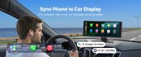 Estéreo inalámbrico para automóvil SucceBuy con pantalla táctil HD de 10 pulgadas, compatible con Apple CarPlay y Android Auto, incluye cámara frontal - details 1