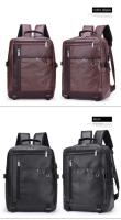 Bolso para hombres bolso Pu mochila de gran capacidad viaje de ocio bolso de computadora de embarque para hombres - details 17