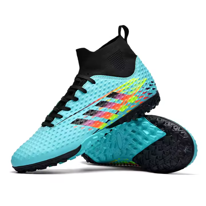 Zapatillas de fútbol unisex, con tachuelas largas y tachuelas rotas, adecuadas para césped y parques infantiles. - 1