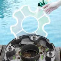 Robot limpiador de piscinas inalámbrico, aspirador automático, cepillos eléctricos para exteriores, recarga de 5200mAh - details 6