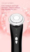 Instrumento de masaje reafirmante para el hogar, luz roja y azul, belleza, Micro corriente, Ley Facial, línea de elevación, iones limpios - details 2