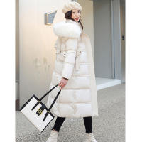 Chaqueta Larga de Invierno con Capucha y Plumón Acolchado para Mujer, PLUMÍFERO - details 17