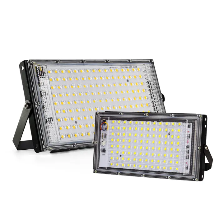 Reflector Led impermeable para exteriores, lámpara de calle de 100W, 150W, IP65, CA 220V, 240V - 1