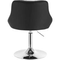 Taburete de Bar de Terciopelo Alto Regulable en Altura Diseño Giratorio para Peluquería - details 23