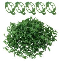 Clips de soporte para plantas de jardín, pinzas para tomate, enrejados, para flor de pepino, vid de Squash, diámetro interior de 1 pulgada, 200 piezas - details 0