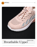 Zapatillas de deporte transpirables para niños y niñas, zapatos deportivos antideslizantes para correr al aire libre, cómodos zapatos de tenis escolares - details 5