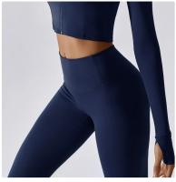 Pantalones de Yoga Transpirables para Mujer Pantalones Deportivos sin Costuras Elásticos Hips Push Up Leggings de Fitness Exercise Yoga Tipo de Paño: Entrenamiento - details 31