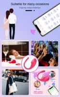 Vibrador Inalámbrico Bluetooth G Spot Dildo Control Remoto Aplicativo Ropa Interior Vibrante para Mujeres Juguetes para la Salud Sensual - details 15