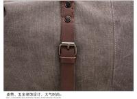 Bolsas de viaje de cuero de lona originales para hombres, bolsa de equipaje de mano, bolsa de lona, bolso de viaje grande, bolsa de fin de semana, envío directo - details 22